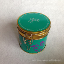 Round Promotion Tin Box for Coffee Package Round Container